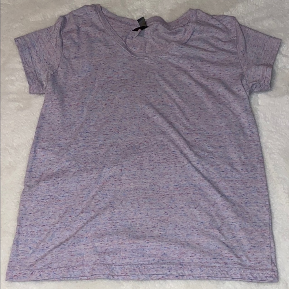 District Made purple tshirt